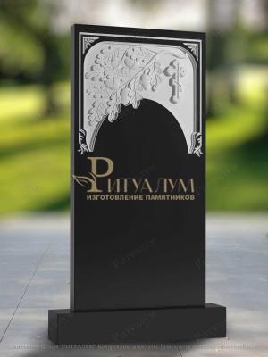Памятник из гранита Прямоугольный барельеф 34 — ritualum.ru Памятник из гранита Прямоугольный барельеф 34 — ritualum.ru