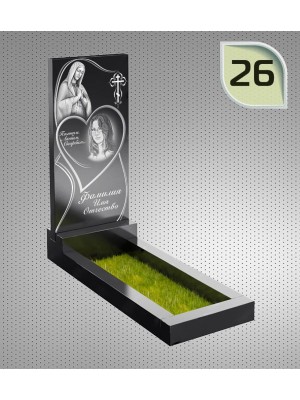 Памятник из гранита "Клипарт" с оформлением 26 — ritualum.ru Памятник из гранита "Клипарт" с оформлением 26 — ritualum.ru
