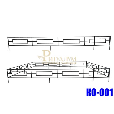 Оградка 001 Краснодар — ritualum.ru